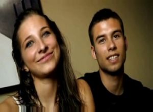 Симпатичная молодая пара испанцев трахаются за деньги